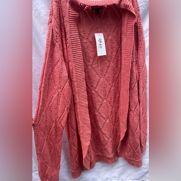 NWT | Style & Co | Women’s Costal Classic Cardigan Petite | Size MP - Picture 3 of 9